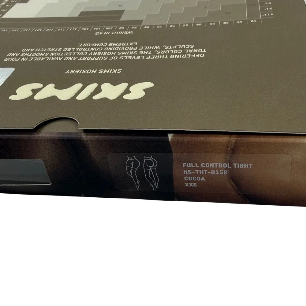 SKIMS‎ Full Control Hosiery Tights Cocoa Brown XXS